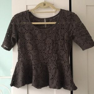 Peplum blouse
